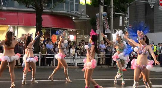 うえの夏祭りパレード 2014