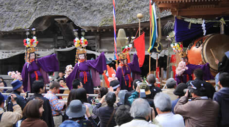 白山神社春の祭典