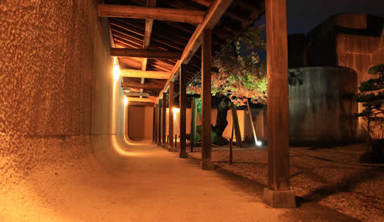 谷村美術館ライトアップ