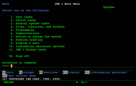 IBM System i (AS400)